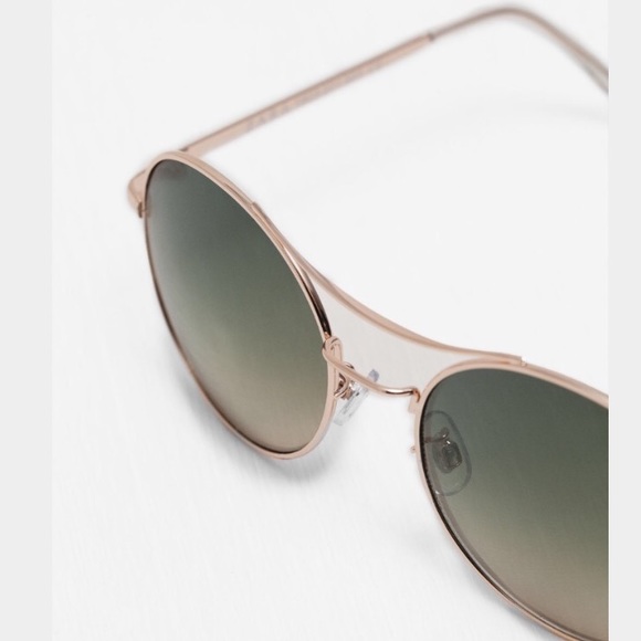 ZARA ROUND SUNGLASSES BRAND NEW WITH TAGS - Picture 4 of 4